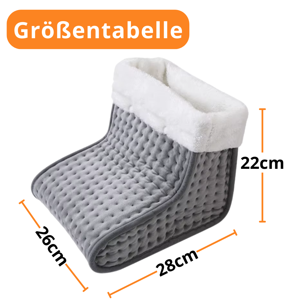 Calentador de Pies con 9 Niveles de Calor y Tejido Ultra Suave