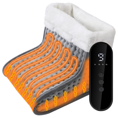 Calentador de Pies con 9 Niveles de Calor y Tejido Ultra Suave