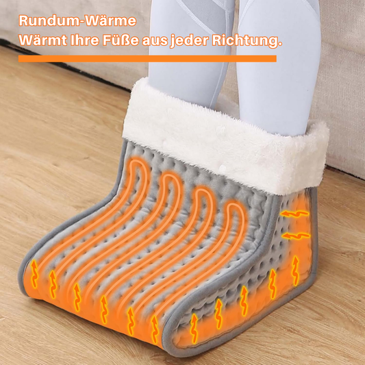 Calentador de Pies con 9 Niveles de Calor y Tejido Ultra Suave